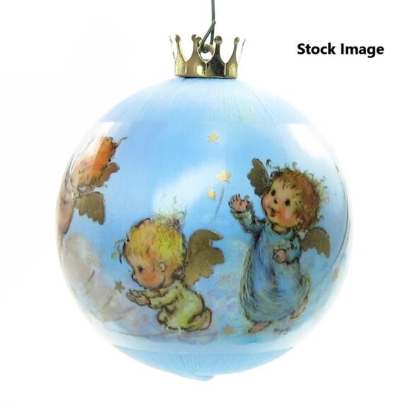 Vintage 1984 Unbreakable Hallmark Keepsake satin ornament “A Christmas Prayer - Picture 6 of 6